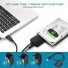 Adaptador de conversor USB 3.0 para SATA