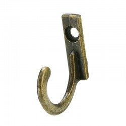 Antique parede montada ganchos 10 peças