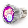 6W - E27 E14 GU10 - LED crescer luz - hidropônico