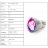6W - E27 E14 GU10 - LED crescer luz - hidropônico