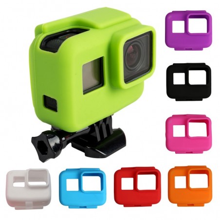 Caso protetor de silicone para GoPro Hero 5 6 7