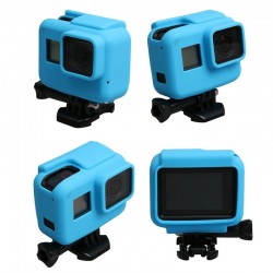 Caso protetor de silicone para GoPro Hero 5 6 7