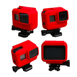 Caso protetor de silicone para GoPro Hero 5 6 7