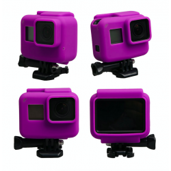 Caso protetor de silicone para GoPro Hero 5 6 7