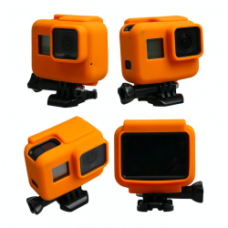 Caso protetor de silicone para GoPro Hero 5 6 7