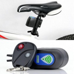 Bloqueio de bicicleta anti-roubo profissional - controle sem fio - com remoto