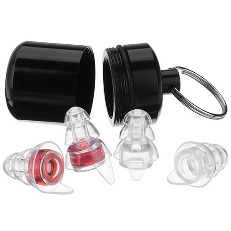 Anti-ruído earplugs - reutilizável - com caixa - proteção auditiva - plugues do partido Anti-ruído earplugs - reutilizável - com caixa - proteção auditiva - plugues do partido