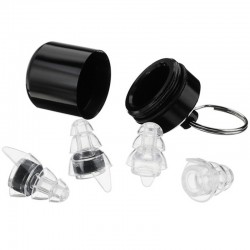 Anti-ruído earplugs - reutilizável - com caixa - proteção auditiva - plugues do partido