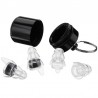 Anti-ruído earplugs - reutilizável - com caixa - proteção auditiva - plugues do partido