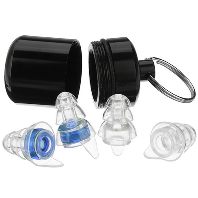 Anti-ruído earplugs - reutilizável - com caixa - proteção auditiva - plugues do partido Anti-ruído earplugs - reutilizável - com caixa - proteção auditiva - plugues do partido