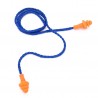 Plugs de orelha de silicone impermeável - reutilizável - proteção auditiva - com 10 pares de corda