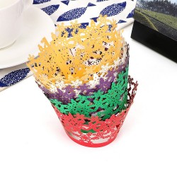 Capas de Natal para muffins e cupcakes - wrappers de papel 12 peças