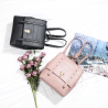 Mochila de couro de moda