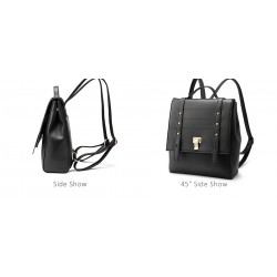 Mochila de couro de moda