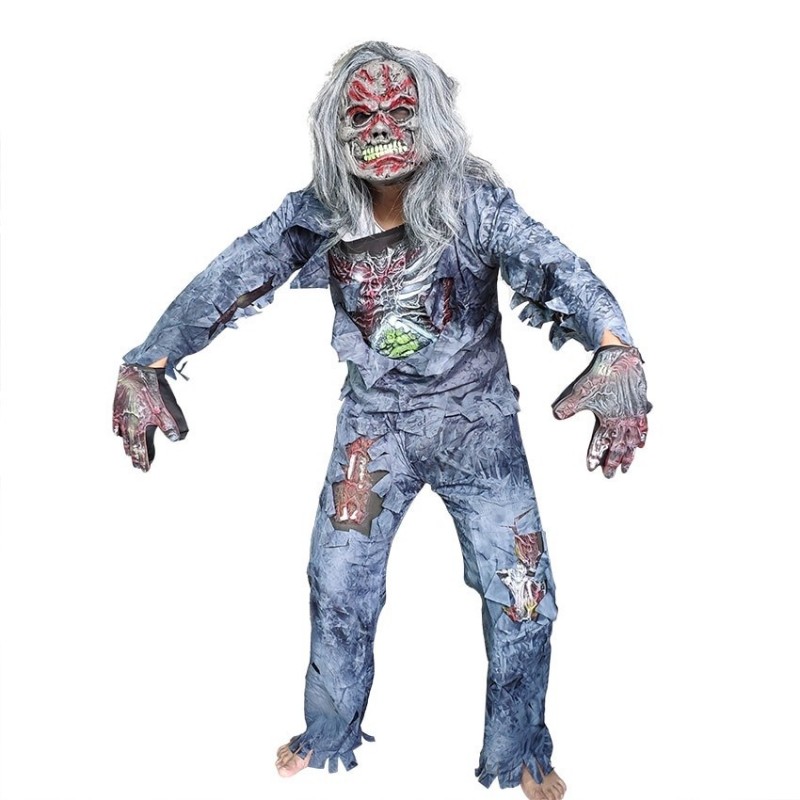 Zombie - full body costume for Halloween - setHalloween & Party Zombie - full body costume for Halloween - setHalloween & Party