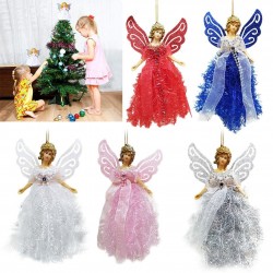Pingente de anjo - decoração de árvore de Natal - 22 cm