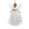 Pingente de anjo - decoração de árvore de Natal - 22 cm