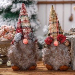 Papai Noel artesanal - decoração de Natal