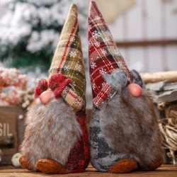 Papai Noel artesanal - decoração de Natal