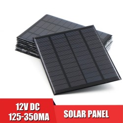 Painel solar 12V - bateria mini