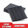 Painel solar 12V - bateria mini