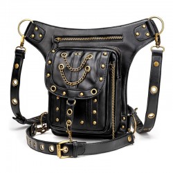 Cintura multifuncional & perna & ombro saco de vapor - impermeável - unisex