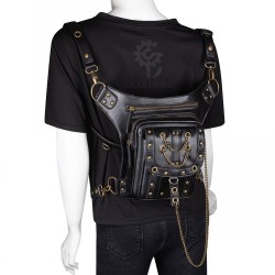 Cintura multifuncional & perna & ombro saco de vapor - impermeável - unisex
