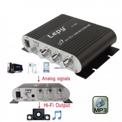 Amplificador de carro - Hi-Fi 2.1 estéreo - super baixo - subwoofer opção - AUX in