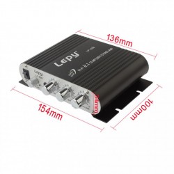 Amplificador de carro - Hi-Fi 2.1 estéreo - super baixo - subwoofer opção - AUX in