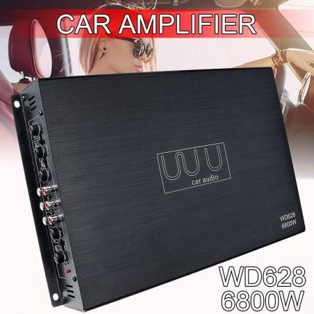 DC 12V 6800W Amplificador de carro de 4 canais