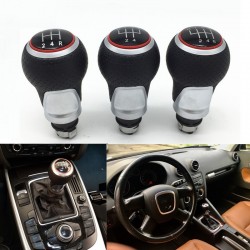 12mm 5/6 velocidade - botão de mudança de engrenagem para Audi A4 B6 B7 B8 A6 S4 8K A5 8T Q5 8R S Line Ibiza 6J Assento Leon Mk1