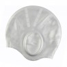 Tampa de natação de silicone - longo cabelo e orelhas proteção
