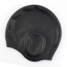 Tampa de natação de silicone - longo cabelo e orelhas proteção