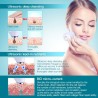 7 cores LED - foton ultrasonic face lifting - limpador - removedor de rugas - massageador de beleza