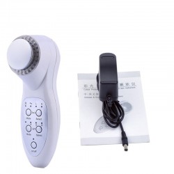7 cores LED - foton ultrasonic face lifting - limpador - removedor de rugas - massageador de beleza