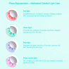 7 cores LED - foton ultrasonic face lifting - limpador - removedor de rugas - massageador de beleza