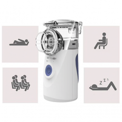 Nebulizador ultrasônico portátil - mini inalador portátil - umidificador de ar - atomizador - conjunto