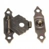 Antique hasp trava - protetor de mobiliário decorativo - 12 peças