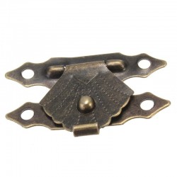 Antique hasp trava - protetor de mobiliário decorativo - 12 peças