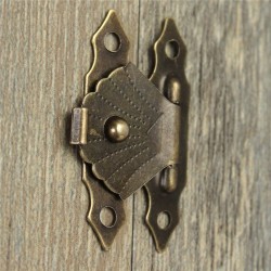 Antique hasp trava - protetor de mobiliário decorativo - 12 peças