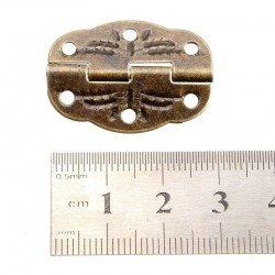 Porta antiga butt dobradiças 10 peças