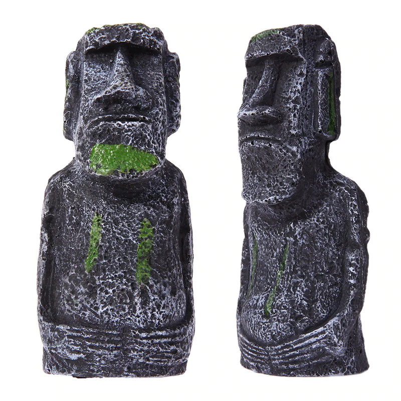 Estátua de resina - decoração para aquário & aquário