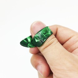 Escolha de guitarra de dedo polegar - mediador de celulose - 1.2mm