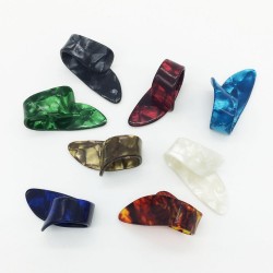 Escolha de guitarra de dedo polegar - mediador de celulose - 1.2mm