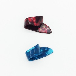 Escolha de guitarra de dedo polegar - mediador de celulose - 1.2mm
