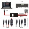 Cabo de interface USB para midi - adaptador - conversor para teclado de música PC - Windows Mac iOS - 2m