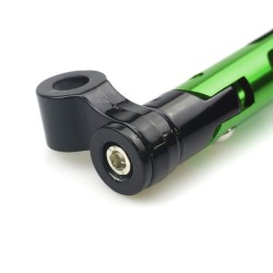 Espelhos traseiros de alumínio de motocicleta com vidro azul para Kawasaki Z900RS Z800 Z1000