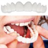 Tampa de dentes de silicone - prótese 2 peças