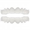 Tampa de dentes de silicone - prótese 2 peças