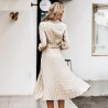 Vestido de xadrez vintage com cinto